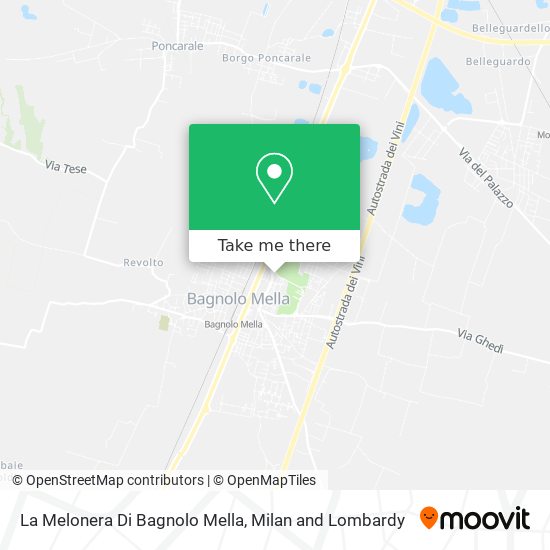 La Melonera Di Bagnolo Mella map
