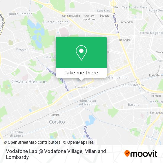 Vodafone Lab @ Vodafone Village map