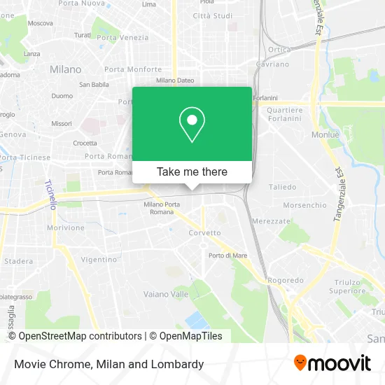 Movie Chrome map