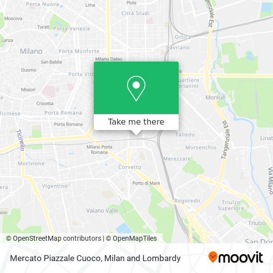 Mercato Piazzale Cuoco map