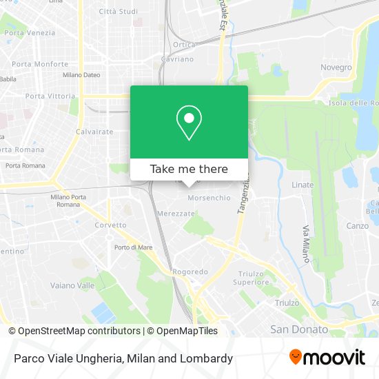 Parco Viale Ungheria map