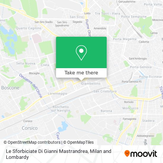 Le Sforbiciate Di Gianni Mastrandrea map