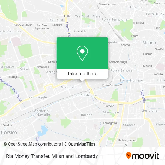 Ria Money Transfer map