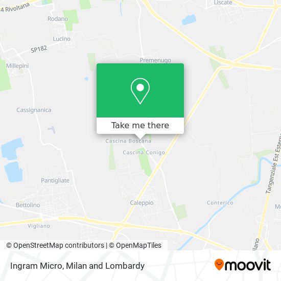Ingram Micro map