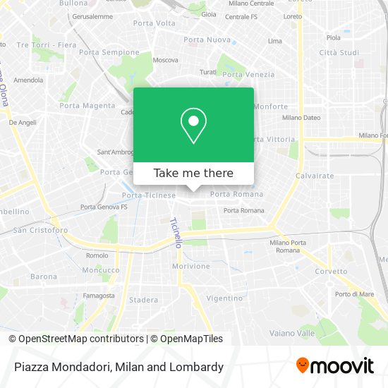 Piazza Mondadori map