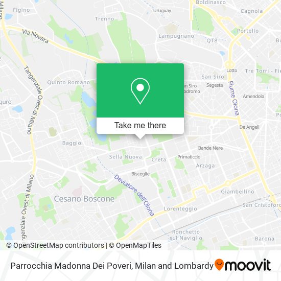 Parrocchia Madonna Dei Poveri map