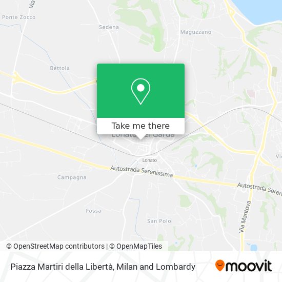 Piazza Martiri della Libertà map