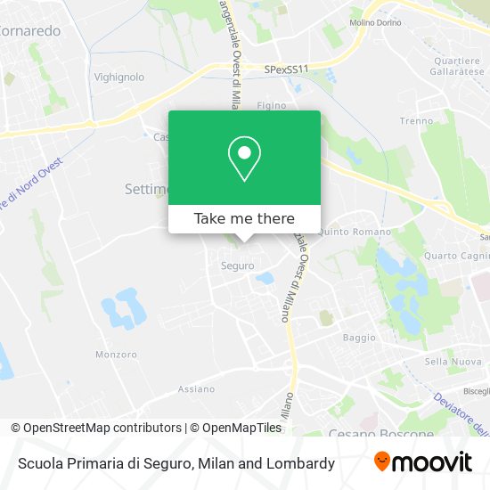Scuola Primaria di Seguro map