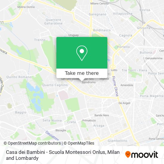 Casa dei Bambini - Scuola Montessori Onlus map