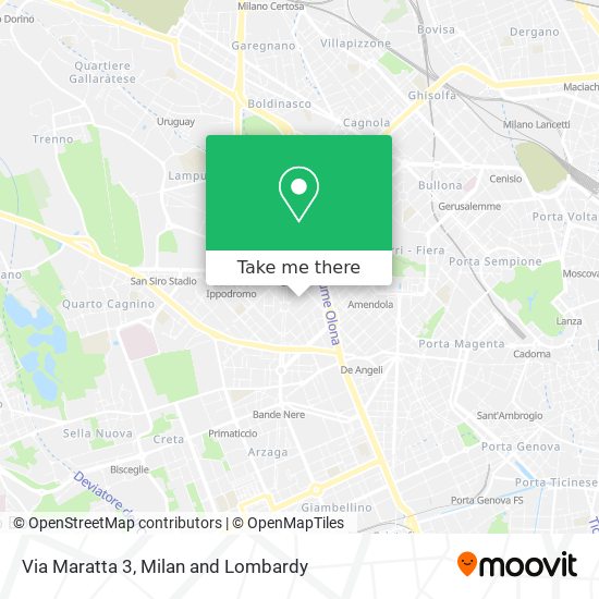 Via Maratta 3 map