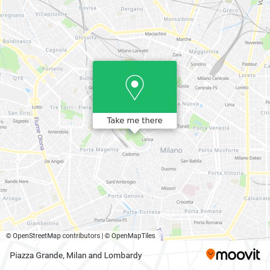 Piazza Grande map