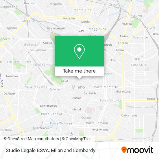 Studio Legale BSVA map