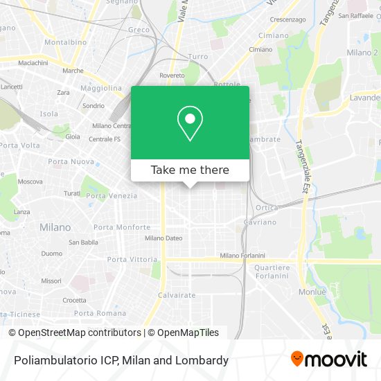 Poliambulatorio ICP map