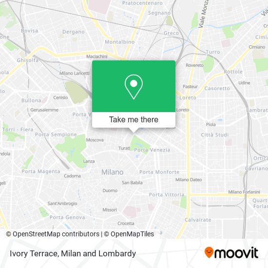 Ivory Terrace map