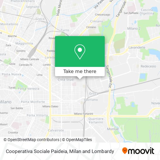Cooperativa Sociale Paideia map