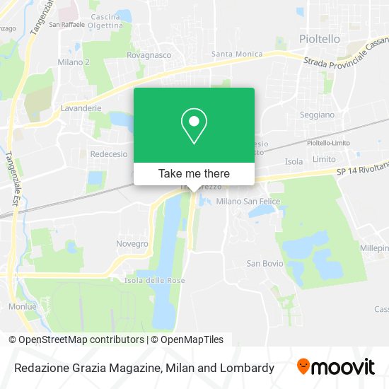 Redazione Grazia Magazine map