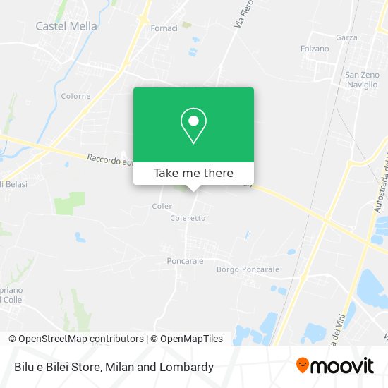 Bilu e Bilei Store map