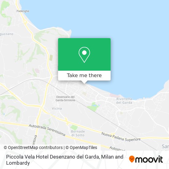 Piccola Vela Hotel Desenzano del Garda map