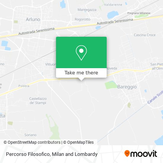 Percorso Filosofico map