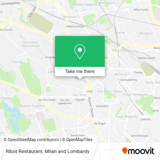 Ribot Restaurant map