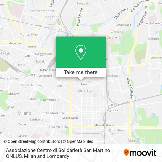 Associazione Centro di Solidarietà San Martino ONLUS map
