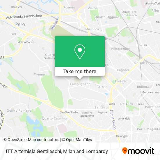 ITT Artemisia Gentileschi map