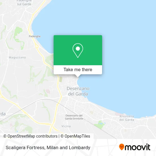 Scaligera Fortress map
