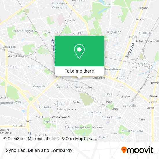 Sync Lab map