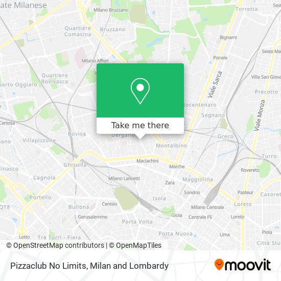 Pizzaclub No Limits map
