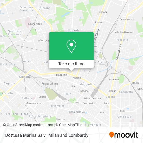 Dott.ssa Marina Salvi map