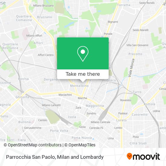Parrocchia San Paolo map