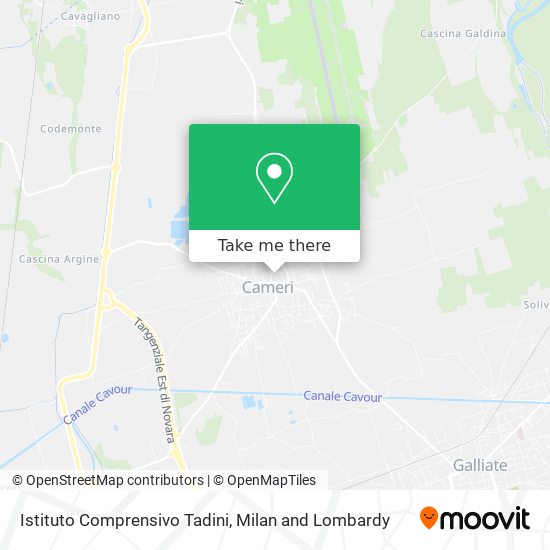Istituto Comprensivo Tadini map