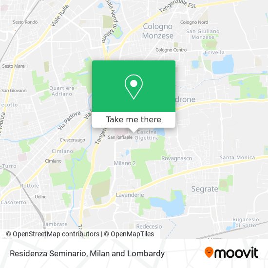 Residenza Seminario map