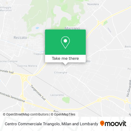 Centro Commerciale Triangolo map