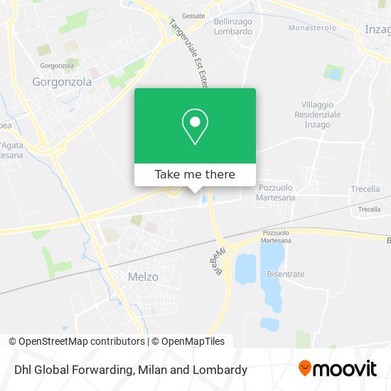 Dhl Global Forwarding map