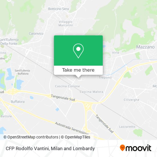 CFP Rodolfo Vantini map