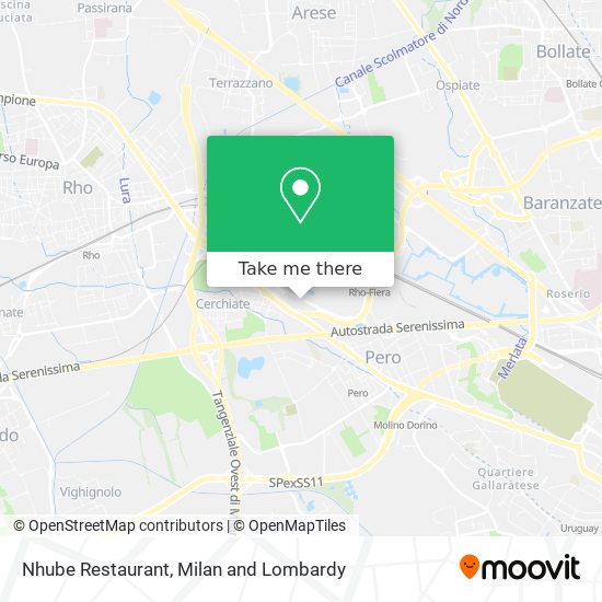Nhube Restaurant map