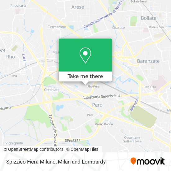 Spizzico Fiera Milano map