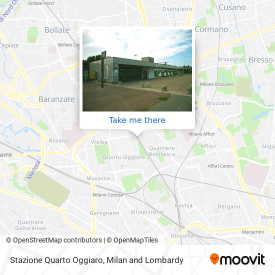 Stazione Quarto Oggiaro map