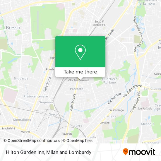 Hilton Garden Inn map