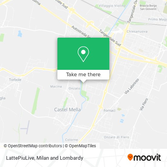LattePiuLive map
