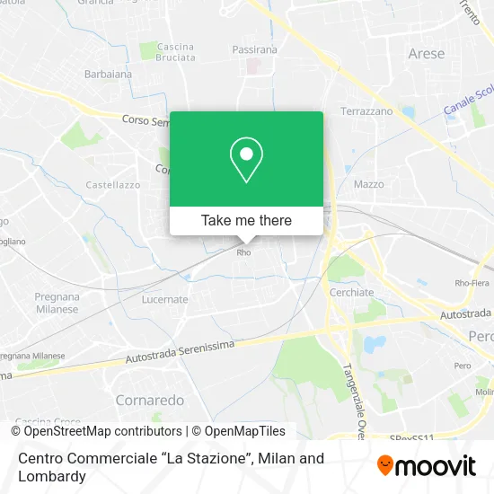 Centro Commerciale “La Stazione” map