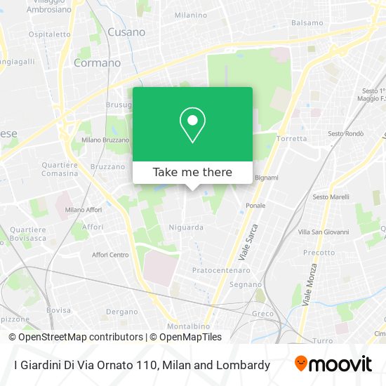 I Giardini Di Via Ornato 110 map