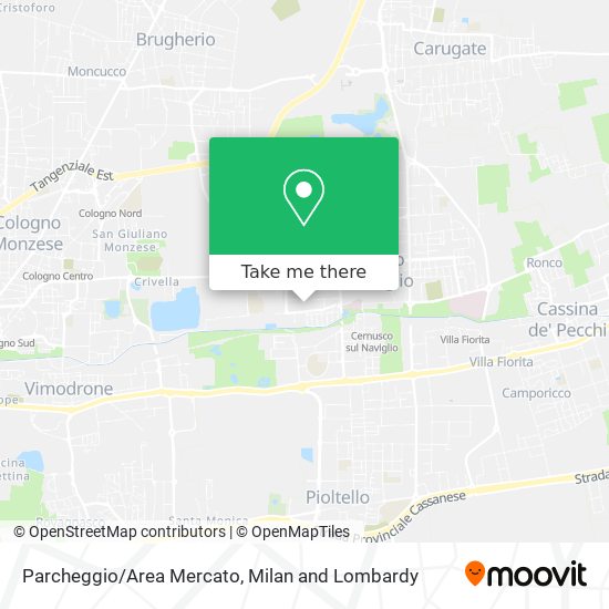 Parcheggio/Area Mercato map