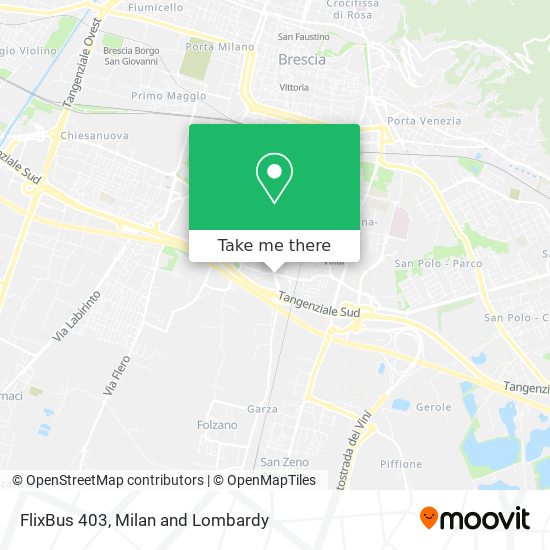 FlixBus 403 map