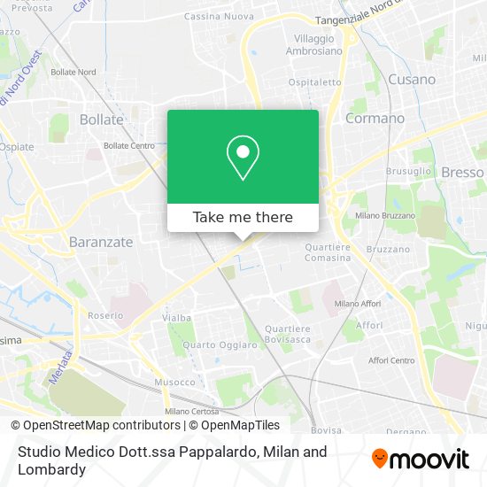 Studio Medico Dott.ssa Pappalardo map