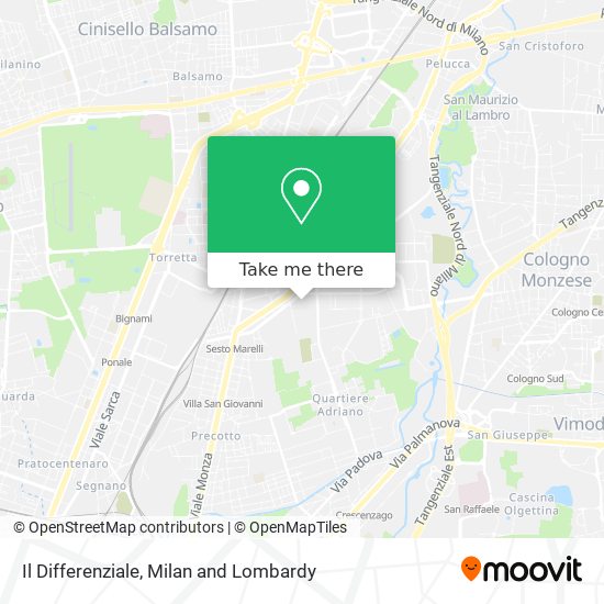Il Differenziale map