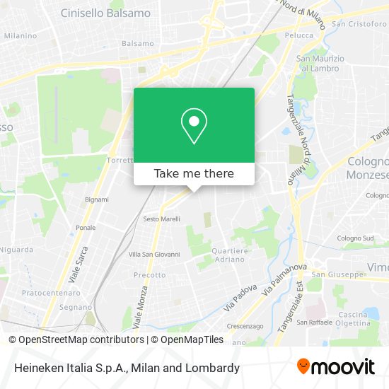 Heineken Italia S.p.A. map