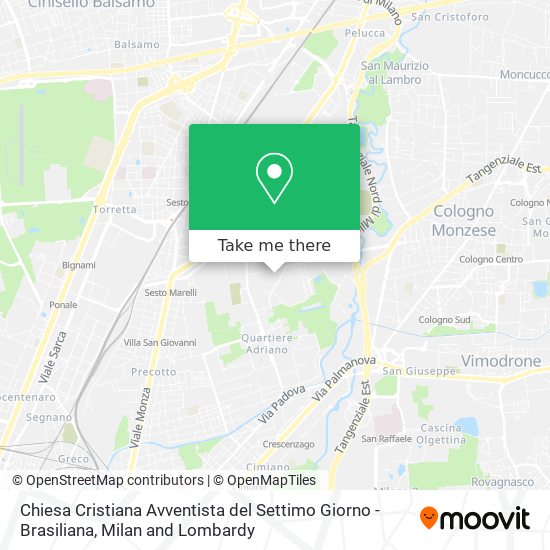 Chiesa Cristiana Avventista del Settimo Giorno - Brasiliana map