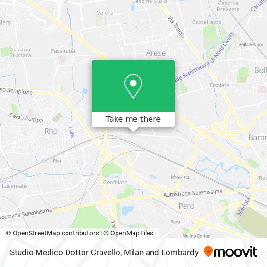 Studio Medico Dottor Cravello map
